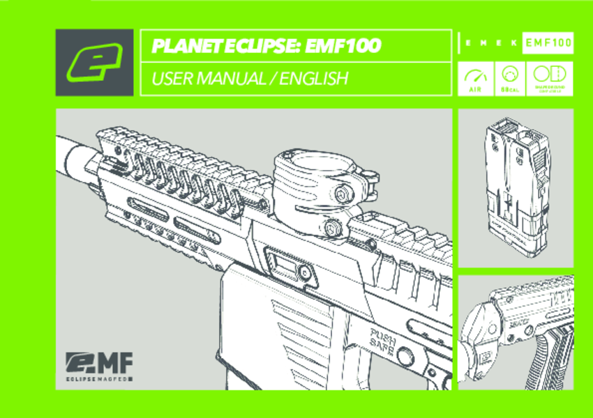 View and Download Planet Eclipse LV 1.6 Marker Manual - English - Paintball  Manuals