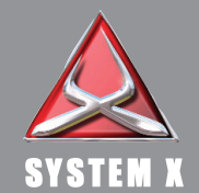 System X logo
